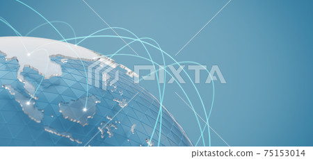 Global world network communication technology 75153014