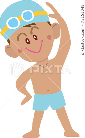 男孩做健美操穿海水褲 75153049