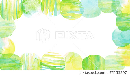 Background material iridescent watercolor texture 75153297