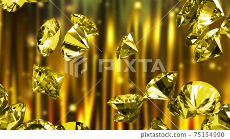 Large diamonds, computer generated. 3d render of beautiful background. Large diamonds, computer generated. 3d render of beautiful background. 75154990