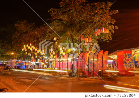 Patong Beach Events at night Patong Beach Events at night 75155804