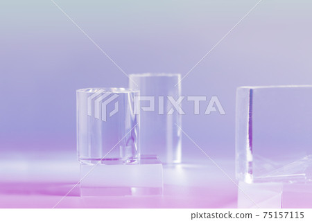 Acrylic empty podium for product presentation 75157115