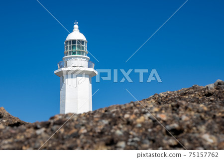 Nojimasaki Lighthouse, Minamiboso City in fine weather 75157762