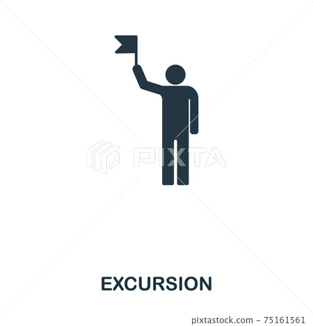No Excursion Icon Excursion icon. Mobile app, printing, web site... - Stock Illustration ...