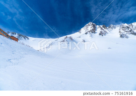 Senjojiki Cirque in Winter [Nagano Prefecture] 75161916