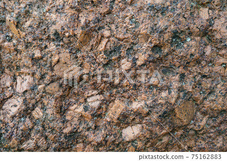 Close up on a stone wall. Background, texture. 75162883