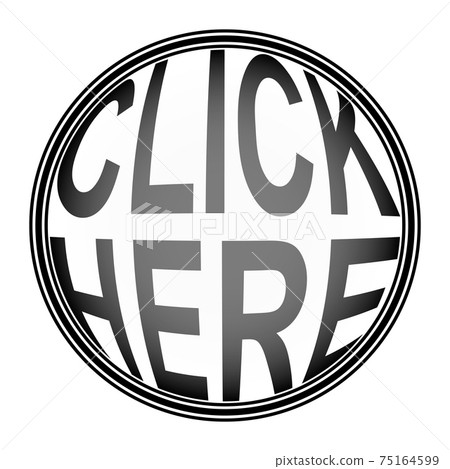 Round button click here vector button to click... - Stock Illustration ...