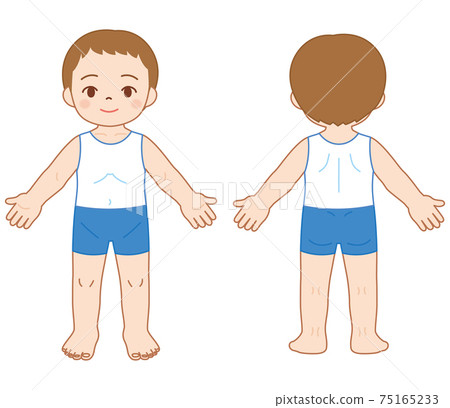 Toddler whole body 75165233