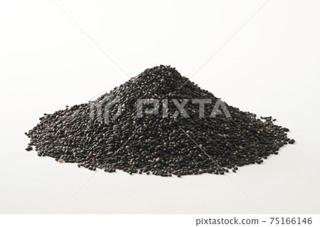 黑芝麻形狀的富士山 75166146