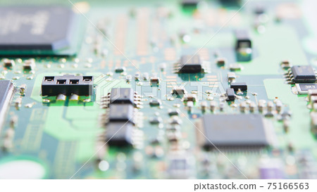 Close-up of IT equipment print infrastructure Close-up of IT equipment print infrastructure 75166563