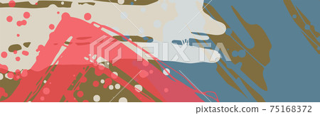 Abstract color hand drawn backgrounds for design. Abstract color hand drawn backgrounds for design. 75168372