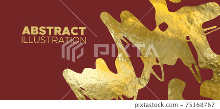 Vector Red and Gold Design Templates for banner. 75168767