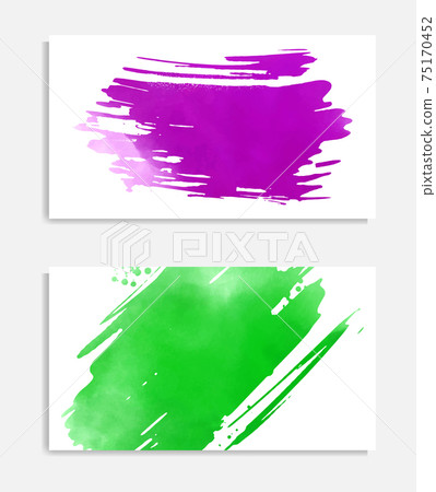 Watercolor card. Banner sale poster. Web banner element. Watercolor card. Banner sale poster. Web banner element. 75170452