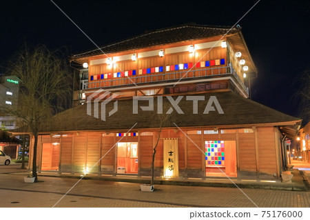 [Ishikawa Prefecture] Yamashiro Onsen night view of Kosoyu 75176000