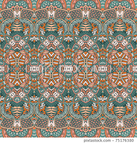 Texture seamless pattern arabesque ornaments doodle. vintage background Texture seamless pattern arabesque ornaments doodle. vintage background 75176380