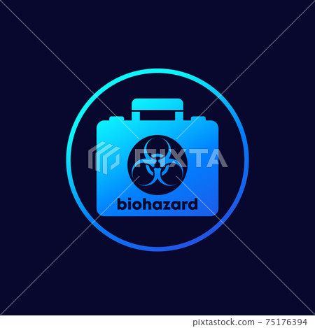 biohazard box icon for web 75176394