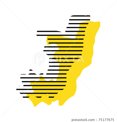 Congo - country silhouette Congo - country silhouette 75177675