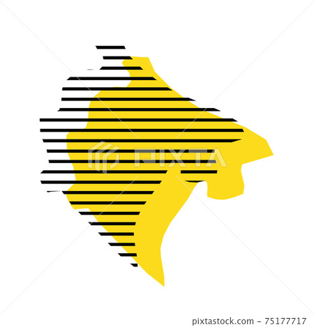 Montenegro - country silhouette 75177717