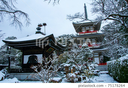 臨空寺蘭巴堂和三層寶塔 75178264