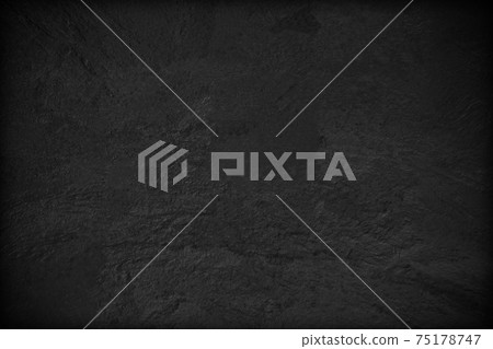 Dark grey black slate background or texture. 75178747