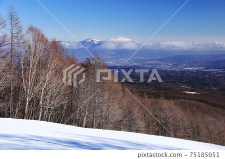 View of Mt. Asama from Koumi Ski Resort View of Mt. Asama from Koumi Ski Resort 75185051