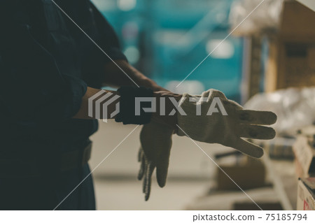 Printing factory boiler room 75185794