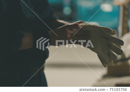 Printing factory boiler room 75185798