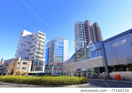 Hibarigaoka Station North Exit Seibu Ikebukuro Line 75186258