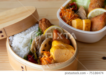 Handmade bento Wappa bento Wappameshi 75186474