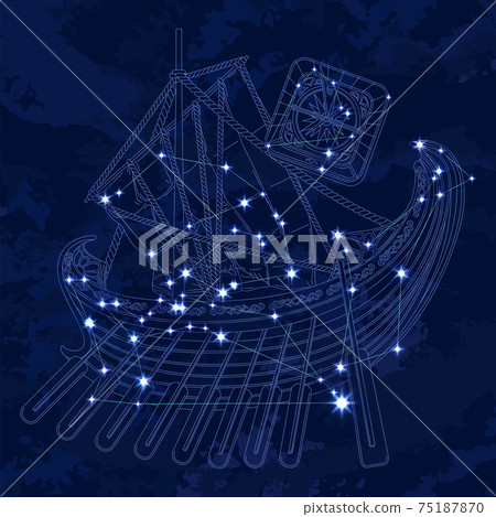 88 Constellation Series B-Constellation Picture and Constellation Line-Carina Puppis Vela Pyxis 88 Constellation Series B-Constellation Picture and Constellation Line-Carina Puppis Vela Pyxis 75187870