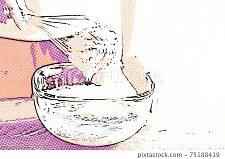 製作糖果的圖像[半色調] 75188419