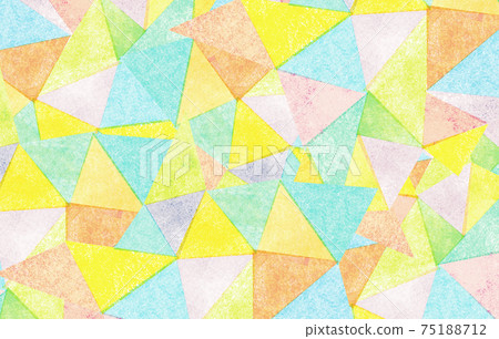 Background material triangle colorful texture 75188712