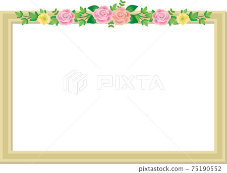 Flower frame frame Flower frame frame 75190552