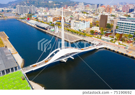 臺灣高雄駁二大港橋Taiwan Kaohsiung Pier Two Dagang Bridge 臺灣高雄駁二大港橋Taiwan Kaohsiung Pier Two Dagang Bridge 75190692