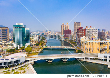 Kaohsiung Harbor Cityscape Kaohsiung, Taiwan, Kaohsiung Port, Cityscap Kaohsiung Harbor Cityscape Kaohsiung, Taiwan, Kaohsiung Port, Cityscap 75190901