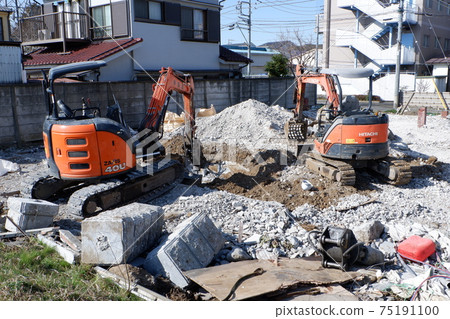 房屋拆遷現場 房屋拆遷現場 75191100