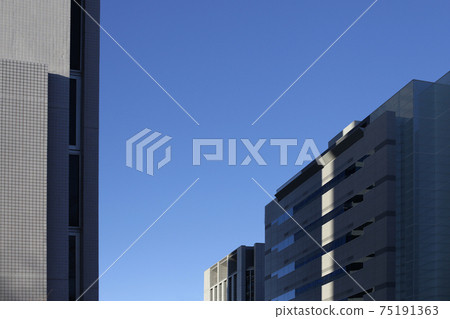 Skyscraper form, light and shadow Skyscraper form, light and shadow 75191363