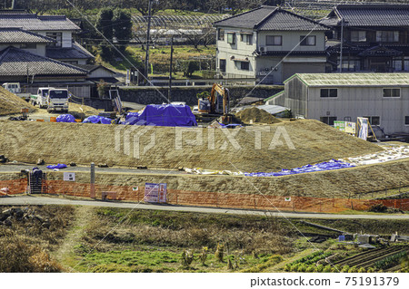 岡山縣岡山市Sensoku Kofun修復工作 75191379