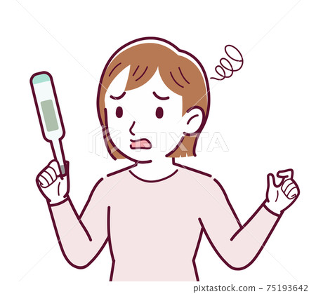 矢量 女人 女性 75193642