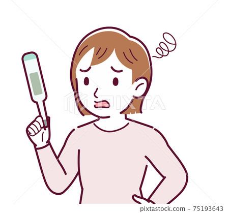 矢量 女人 女性 75193643