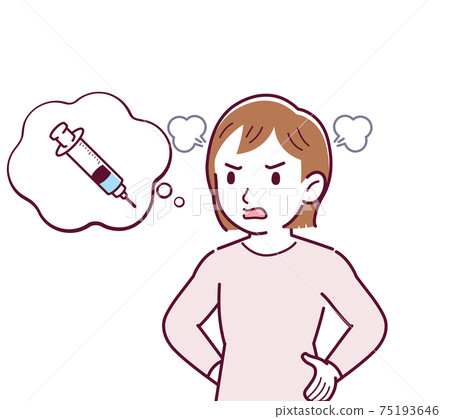 矢量 女人 女性 75193646