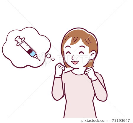 矢量 女人 女性 75193647