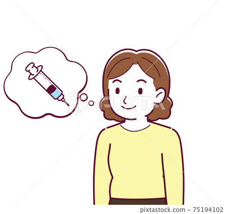 矢量 女人 女性 75194102
