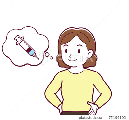 矢量 女人 女性 75194103