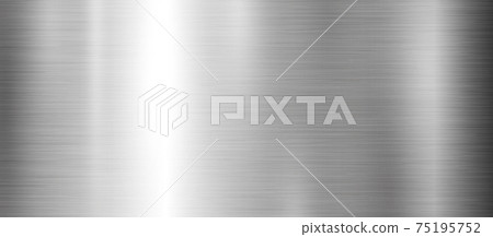 Metal texture background with copy space vector illustration 75195752