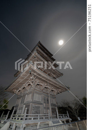 Kibiji, Okayama Prefecture Bitchū Kokubunji Getsuun and Five-storied Pagoda 75196251