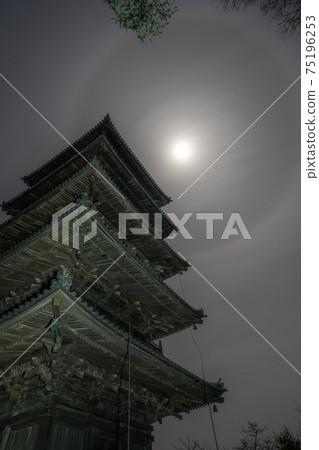 Kibiji, Okayama Prefecture Bitchū Kokubunji Getsuun and Five-storied Pagoda 75196253