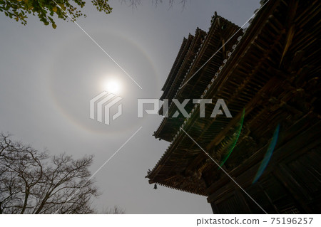Kibiji, Okayama Prefecture Bitchū Kokubunji Getsuun and Five-storied Pagoda 75196257