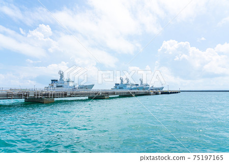 沖繩縣石垣市石垣島下午海上安全局沿海沙灘偏遠島嶼渡假勝地天堂天堂暑假觀光旅行 沖繩縣石垣市石垣島下午海上安全局沿海沙灘偏遠島嶼渡假勝地天堂天堂暑假觀光旅行 75197165
