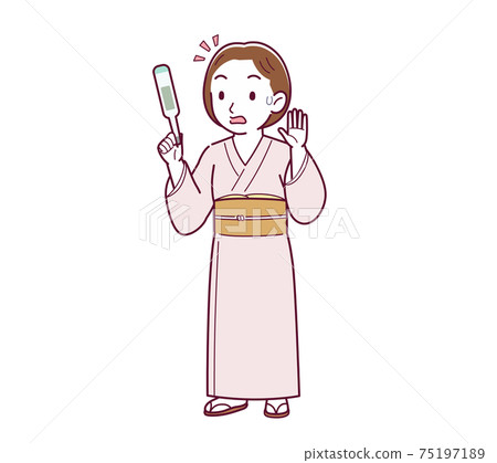 矢量 女人 女性 75197189